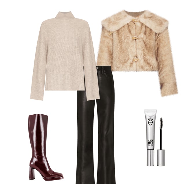 2nd bundle featuring 4 items which compliment Recycled Leather Relaxed Boot Pant