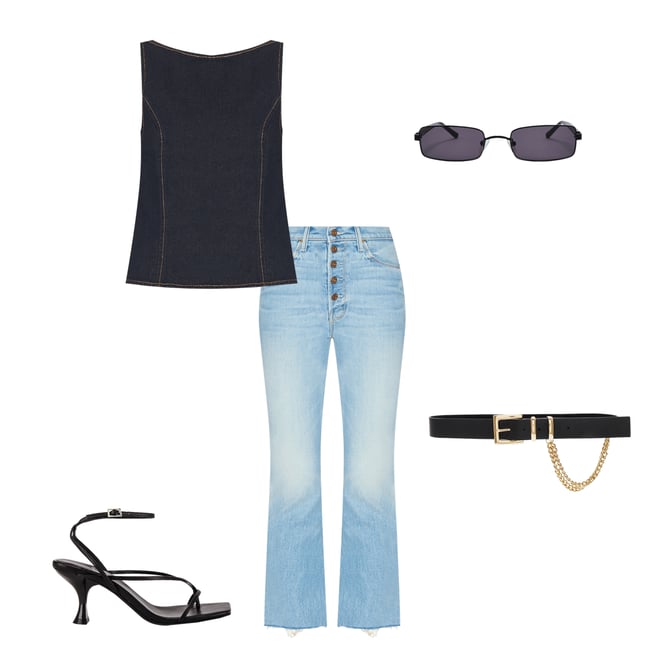 1st bundle featuring 4 items which compliment Rider Backless Top