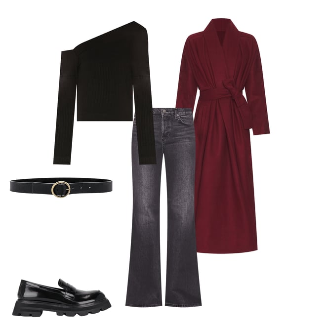 5th bundle featuring 4 items which compliment Jade Low Rise Relaxed Flare