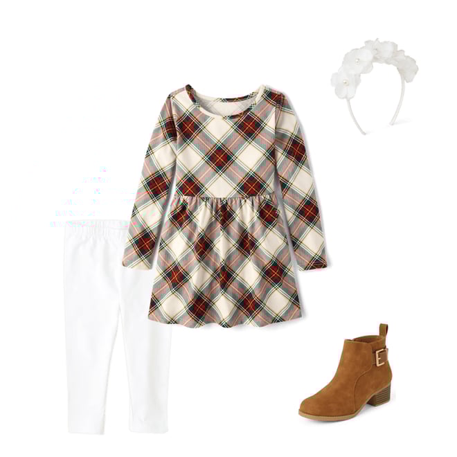 5th bundle featuring 3 items which compliment Girls Buckle Heel Booties