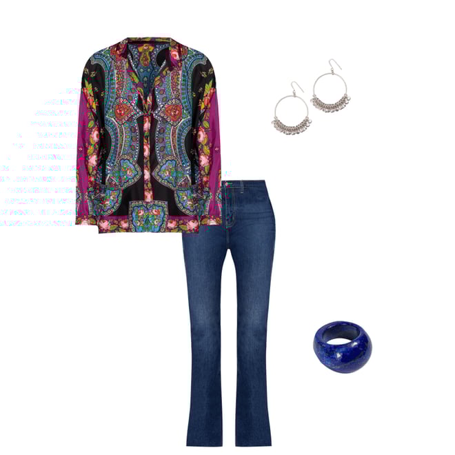 Buy ROSE SPARK SELINE BUTTON DOWN | Johnny Was Buy ROSE SPARK SELINE BUTTON DOWN | Johnny Was