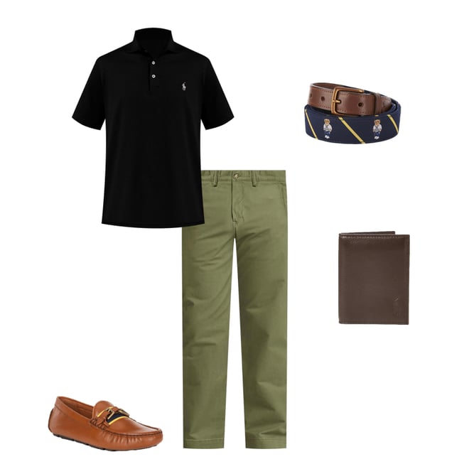 Polo Ralph Lauren Straight Fit Flat Front Stretch Twill