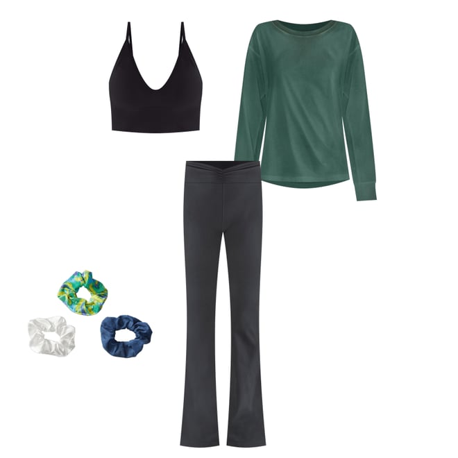 Air Soft High-Rise Cinch Flare Leggings