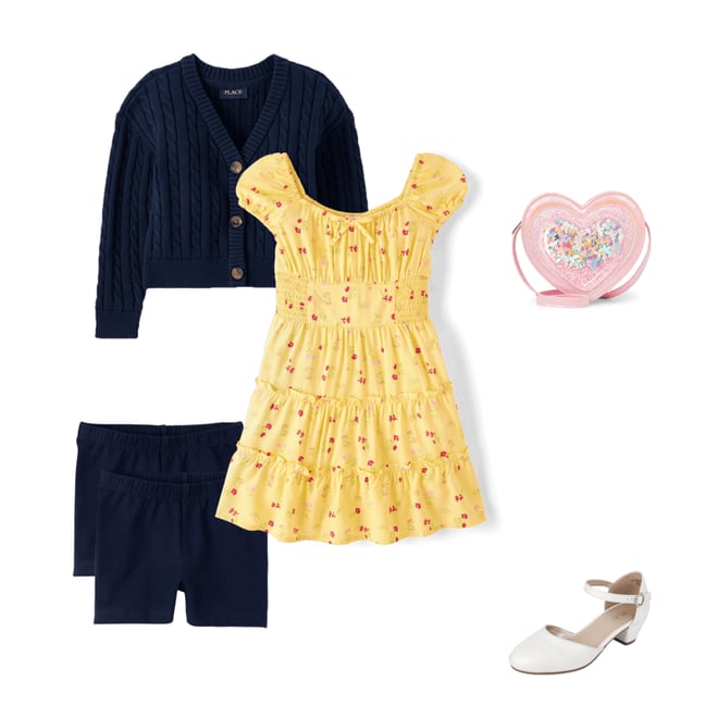 4th bundle featuring 4 items which compliment Girls Cable Knit Cardigan