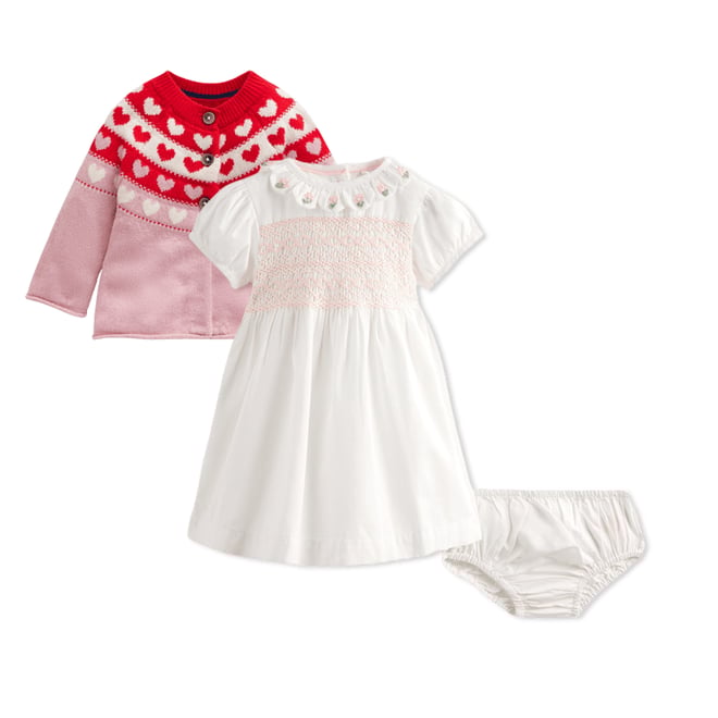 3rd bundle featuring 1 items which compliment Edie Fair Isle Cardigan-Almond Pink Hearts