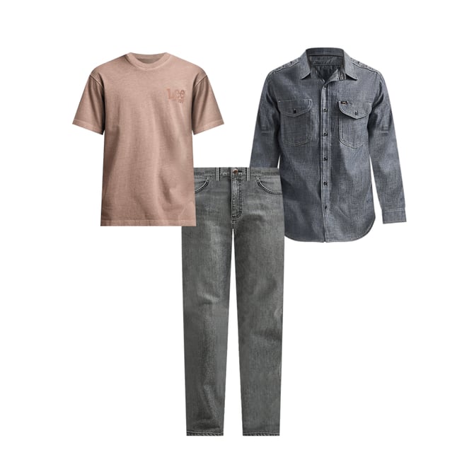 Men's Lee 101 70's Denim Overshirt Men's Lee 101 70's Denim Overshirt