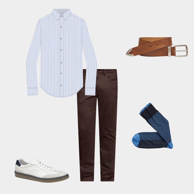 5th bundle featuring 4 items which compliment Circle Grid Socks