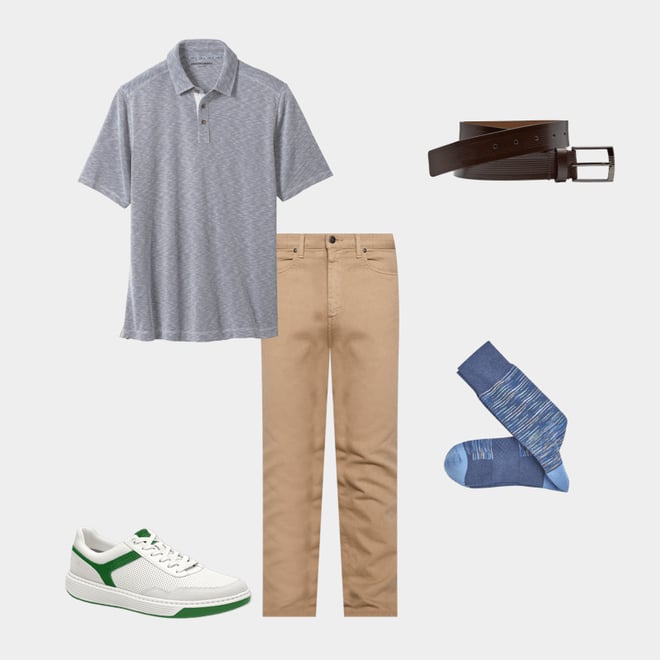 4th bundle featuring 4 items which compliment Space-Dyed Stripe Socks