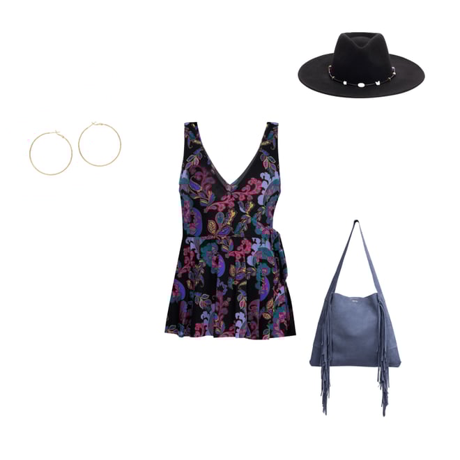 Buy FATIMA WRAP SKIRTED ONE PIECE | Johnny Was Buy FATIMA WRAP SKIRTED ONE PIECE | Johnny Was