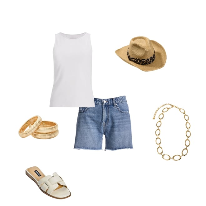 Animal Trim Cowgirl Hat Animal