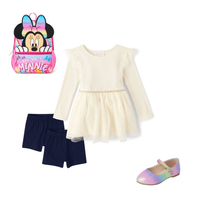 4th bundle featuring 3 items which compliment Toddler Girls Minnie Mouse Backpack