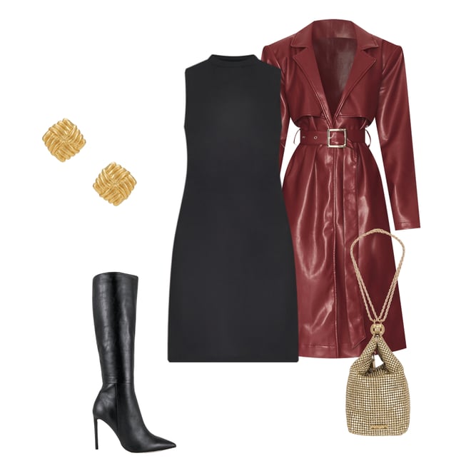 6th bundle featuring 4 items which compliment Apollo Heeled Boot