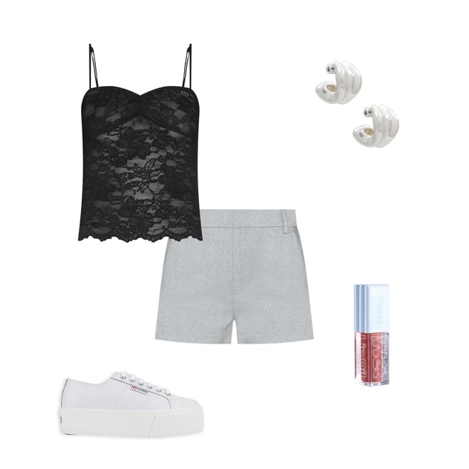 3rd bundle featuring 4 items which compliment Paulia High Waisted Shorts