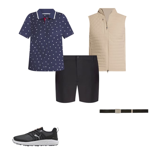 PUMA X Volition Men's Dancing Star Golf Polo | Golf Galaxy