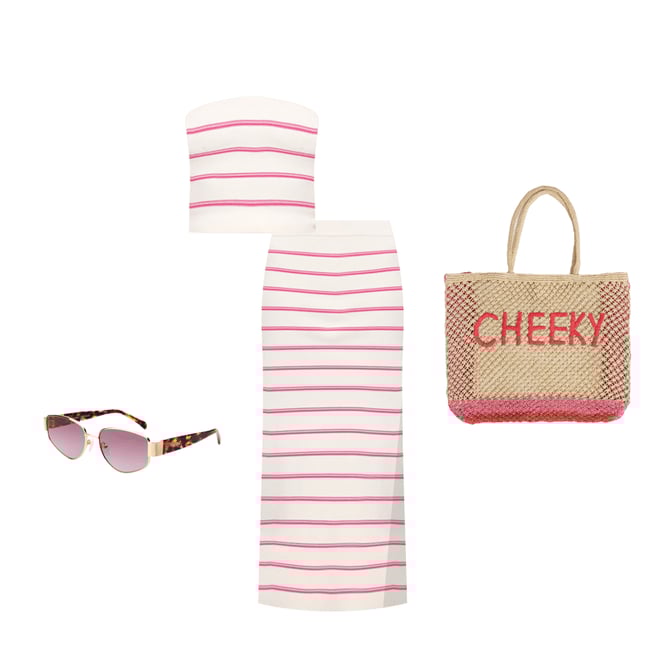 1st bundle featuring 3 items which compliment Amalfi Tube Top