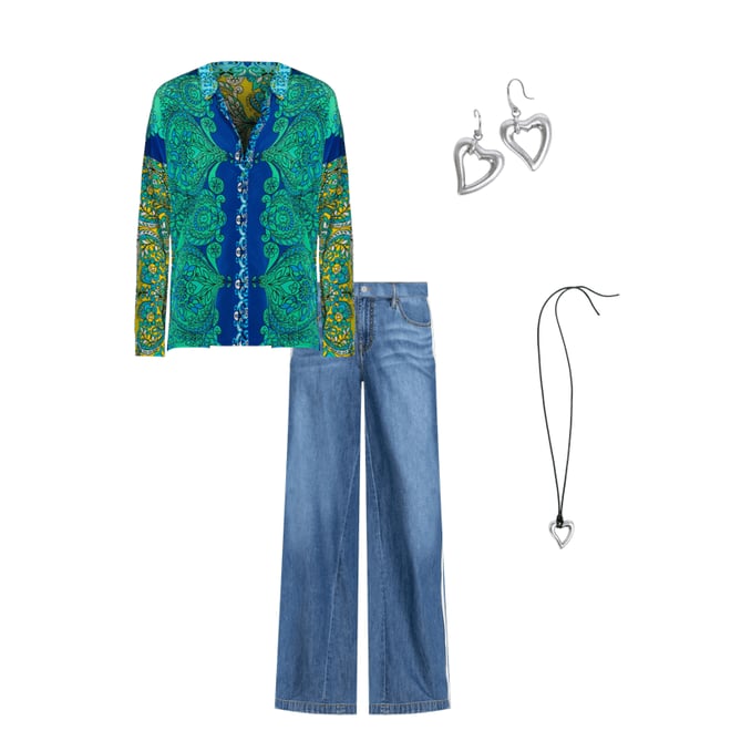 Buy SLIM AUDREY BLOUSE | Johnny Was Buy SLIM AUDREY BLOUSE | Johnny Was