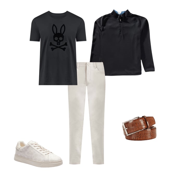 Psycho Bunny (SALE) サイコバニー シャツ メンズ ストレッチ