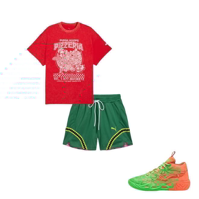 PUMA + LaMelo Ball + Teenage Mutant Ninja Turtles MB.01