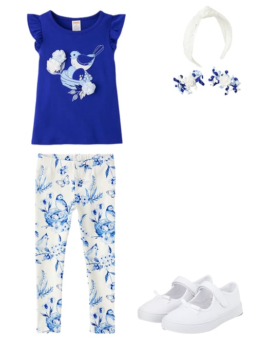 5th bundle featuring 3 items which compliment Girls 3-Piece Hair Set