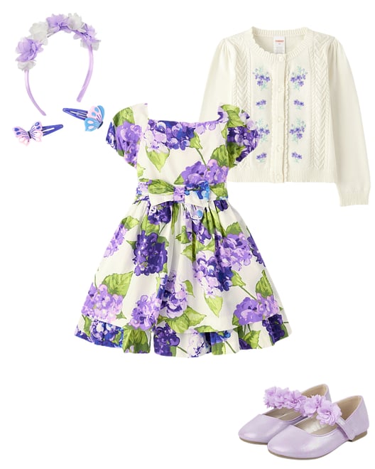 3rd bundle featuring 3 items which compliment Girls 3-Piece Hair Set