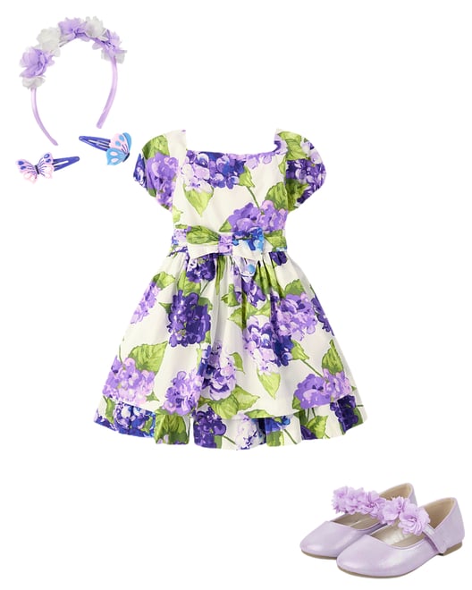 2nd bundle featuring 2 items which compliment Girls 3-Piece Hair Set