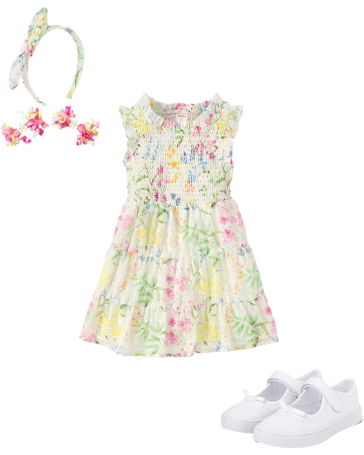 1st bundle featuring 2 items which compliment Girls 3-Piece Hair Set