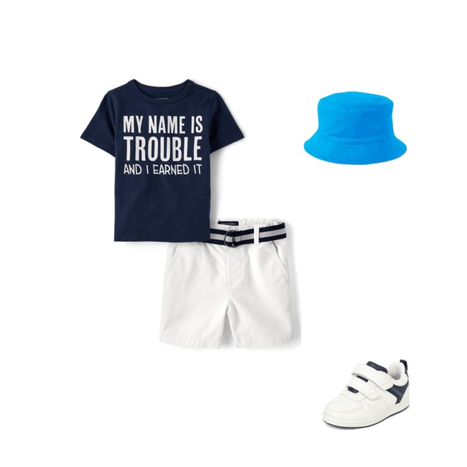 3rd bundle featuring 3 items which compliment Baby And Toddler Boys Belted Chino Shorts