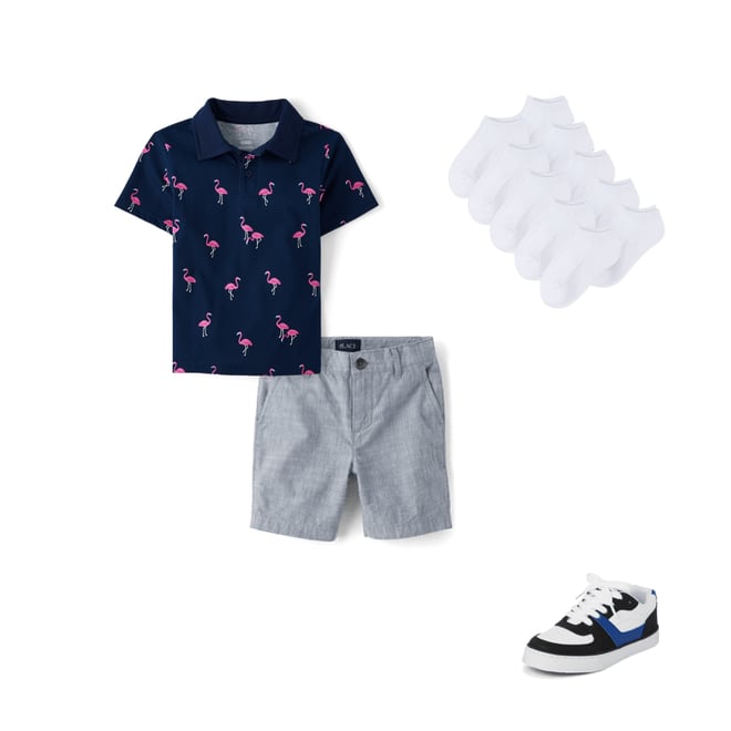 1st bundle featuring 3 items which compliment Boys Textured Chino Shorts