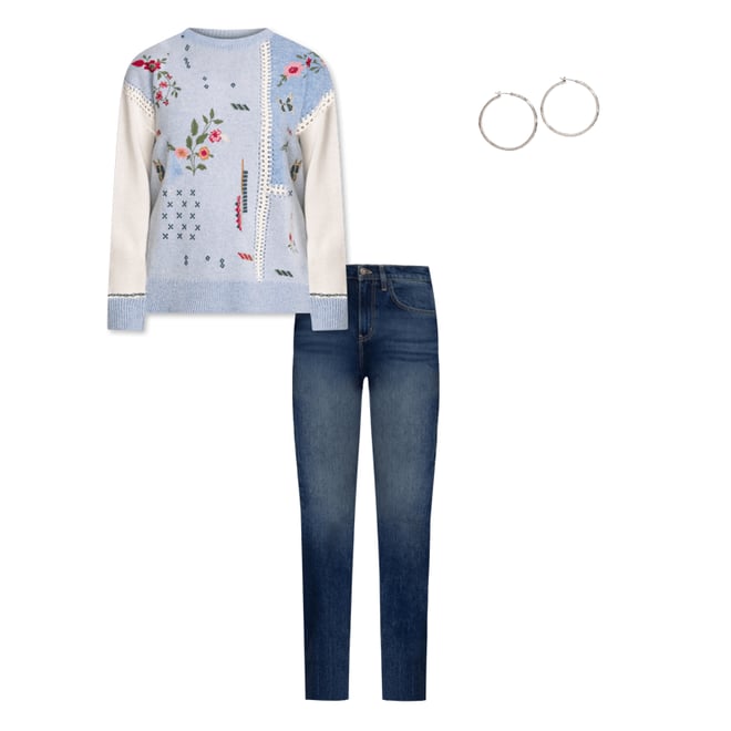 Buy THE PATCHWORK WHIPSTITCH PULLOVER | Johnny Was Buy THE PATCHWORK WHIPSTITCH PULLOVER | Johnny Was