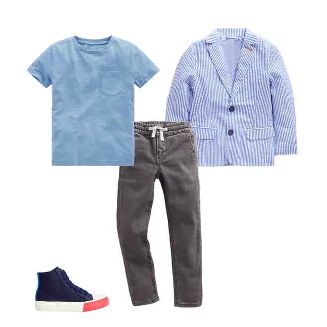 3rd bundle featuring 3 items which compliment Seersucker Blazer