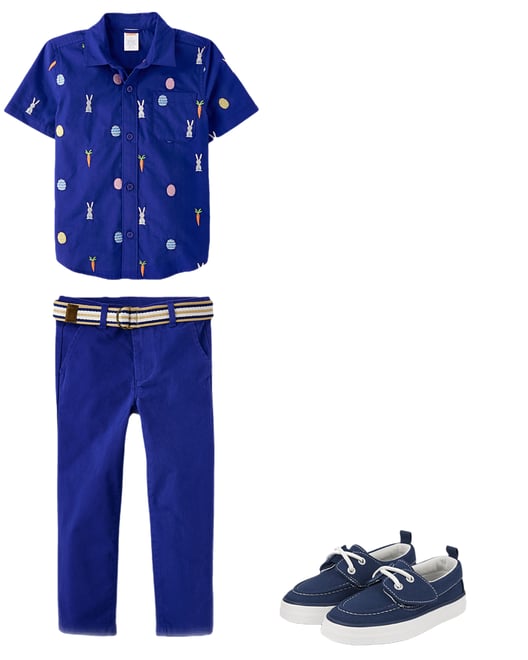 1st bundle featuring 2 items which compliment Boys Belted Chino Pants