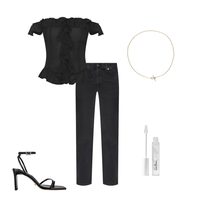 1st bundle featuring 4 items which compliment Timeless Ruffle Top