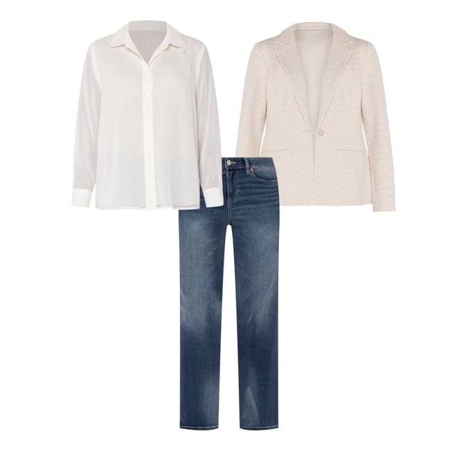 3rd bundle featuring 2 items which compliment Fitted Blazer