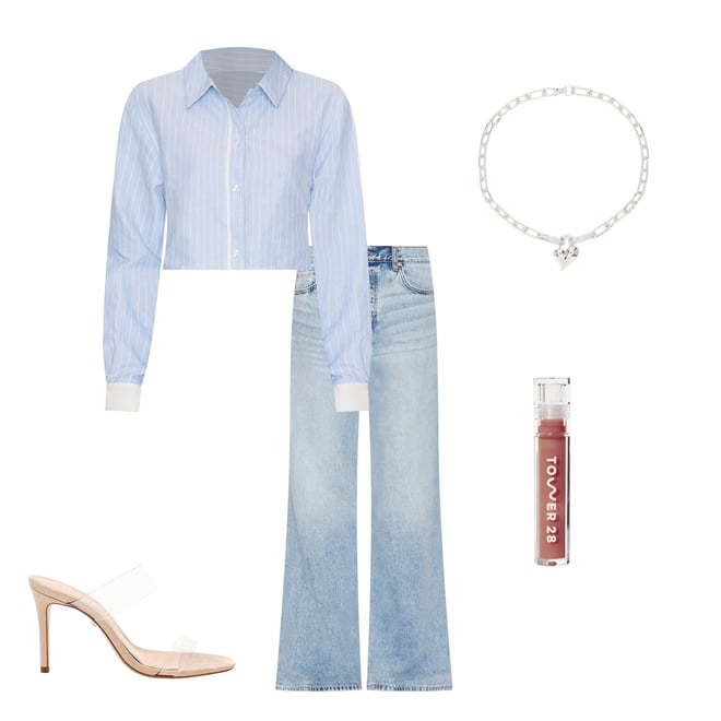 2nd bundle featuring 4 items which compliment x Maggie MacDonald Jade Low Rise Relaxed Flare