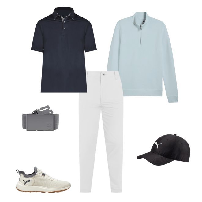 PUMA Men's ClOUDSPUN Fleece Golf 1/4 Zip | Golf Galaxy