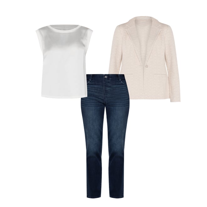 1st bundle featuring 2 items which compliment Fitted Blazer