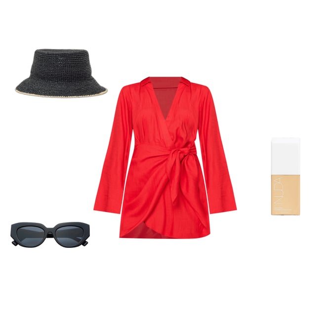 1st bundle featuring 3 items which compliment Las Palmas Dress
