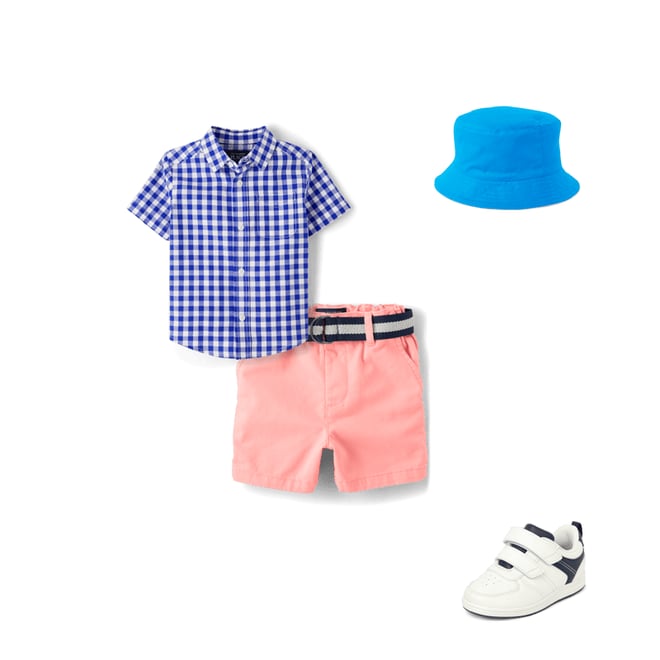 1st bundle featuring 3 items which compliment Baby And Toddler Boys Belted Chino Shorts