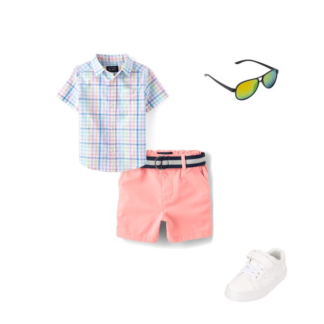 3rd bundle featuring 3 items which compliment Baby And Toddler Boys Belted Chino Shorts