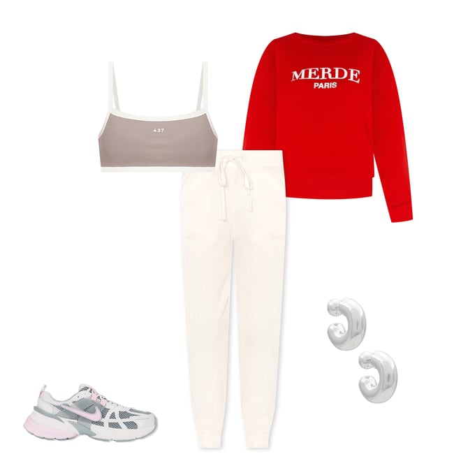 1st bundle featuring 4 items which compliment Merde Sweatshirt