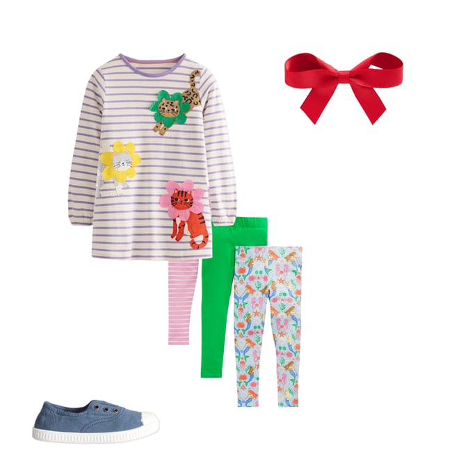 1st bundle featuring 3 items which compliment Grosgrain Hair Bow-Poppy Red
