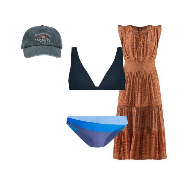 Seascape Bikini Bottom - Sun And Wave | Faherty Brand Seascape Bikini Bottom - Sun And Wave | Faherty Brand