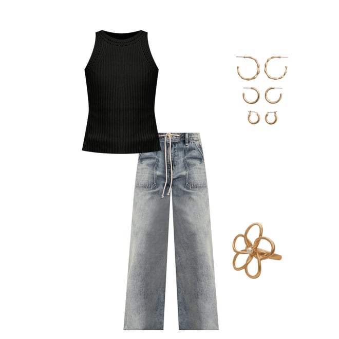 PATCH POCKET PULL ON JEAN | Lucky Brand