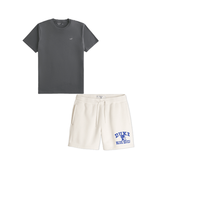 Mid-Thigh Fleece Duke Blue Devils Graphic Shorts