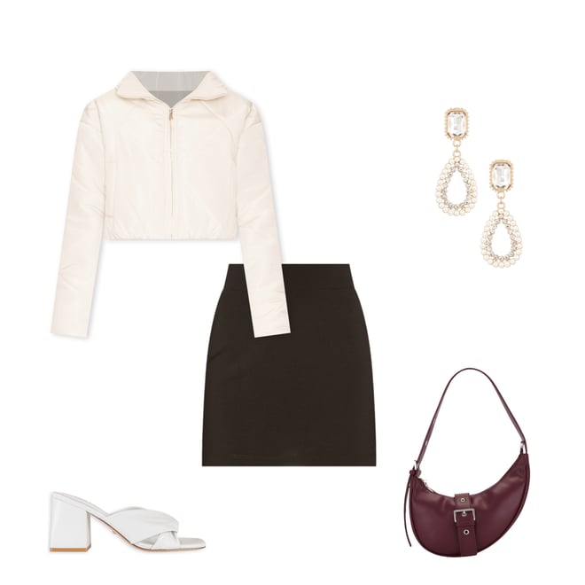 3rd bundle featuring 4 items which compliment Rania Cropped Jacket