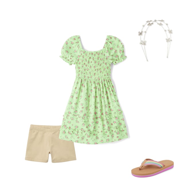 6th bundle featuring 3 items which compliment Girls Cartwheel Shorts