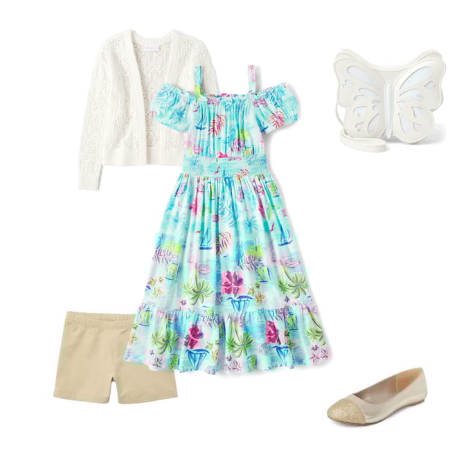2nd bundle featuring 4 items which compliment Girls Cartwheel Shorts