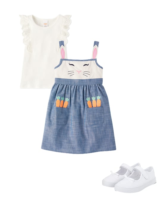 7th bundle featuring 2 items which compliment Girls Bow Mary Jane Shoes