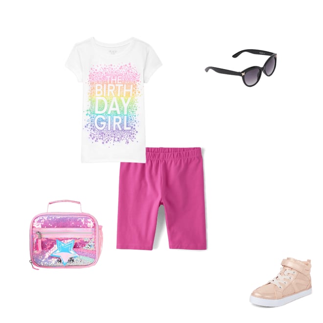 9th bundle featuring 4 items which compliment Girls Rainbow Sequin Shakey Star Lunchbox