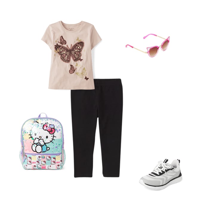 3rd bundle featuring 4 items which compliment Girls Capri Leggings
